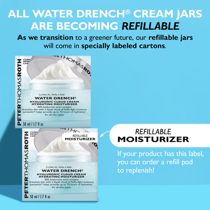 Water Drench Hyaluronic Cloud Cream Hydrating Moisturizer - Refill Pod, 1.7 fl oz