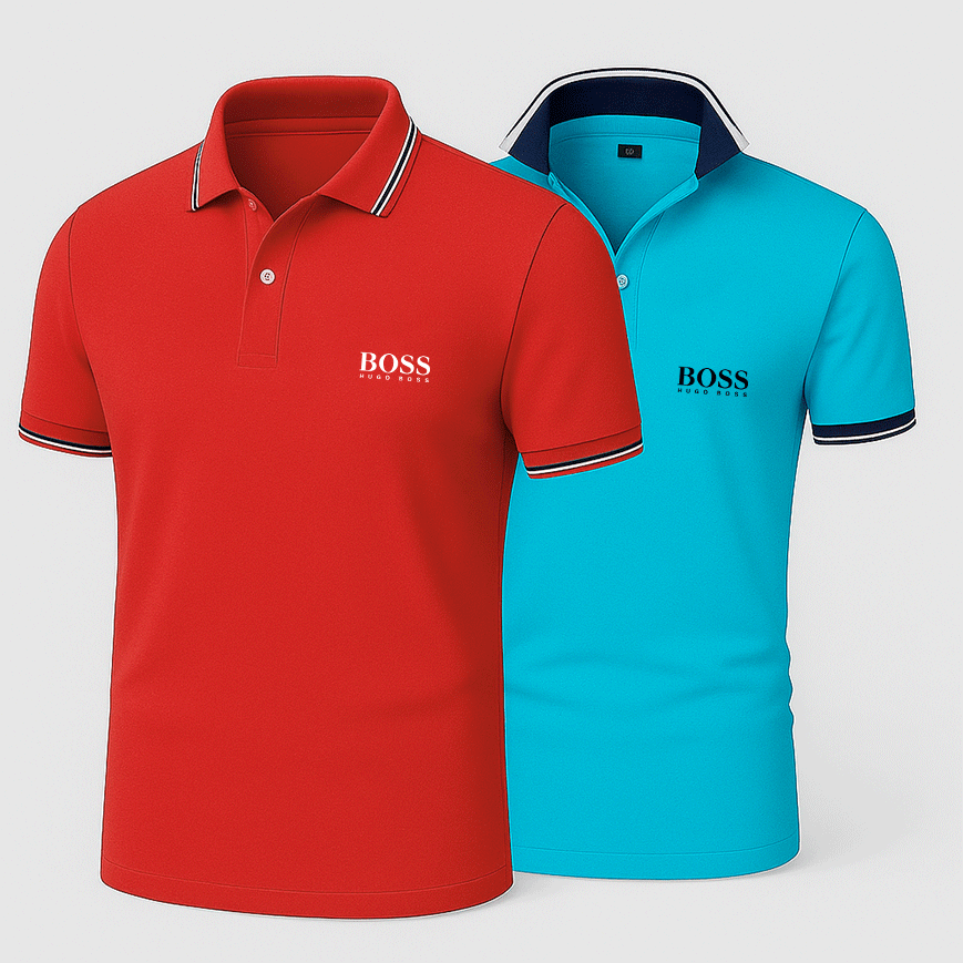 [Kaufe 2, Zahle 1] 2er-Pack Premiere Polo Shirts