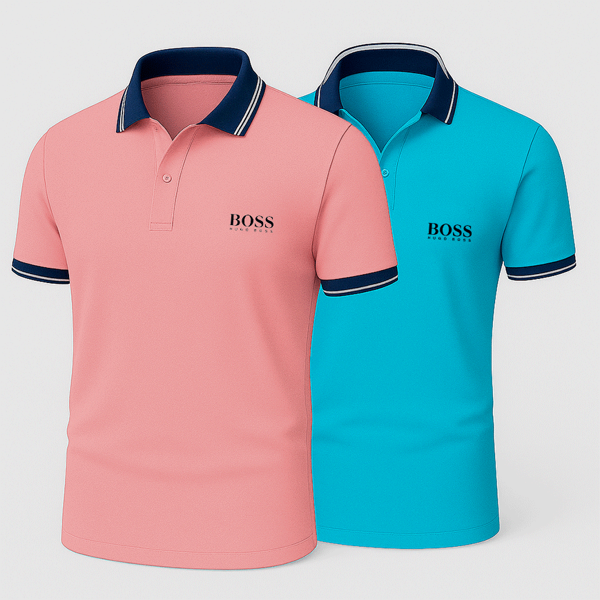 [Kaufe 2, Zahle 1] 2er-Pack Premiere Polo Shirts