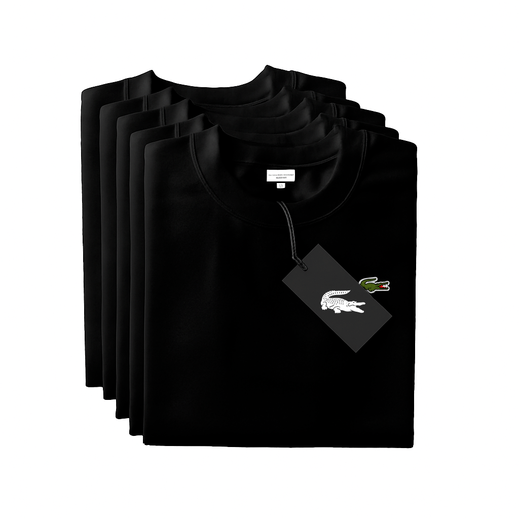 [KAUFE 1, ERHALTE 5] Premium T-Shirt Set – LCT Essential (5er-Pack)